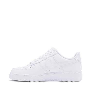 Nike Men's Air Force 1 07 Basketball Shoe 43 EU White