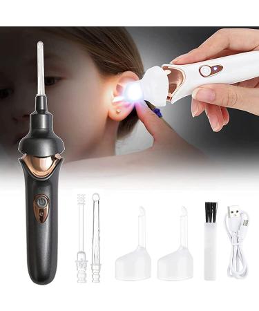 Electric Ear Wax Removal Tool Kit with LED Light - Gentle & Painless Cleaner for Adults and Kids - Buy Online on GoSupps.com