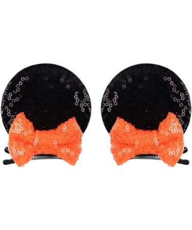 New 2025 Cute Glitter Mouse Ears Bow Hair Clips Festival Hairpins Party Gift Barrettes New For Fashion Hair Accessories Jewelry Fashion Accessories Creative Gift - Buy Online on GoSupps.com