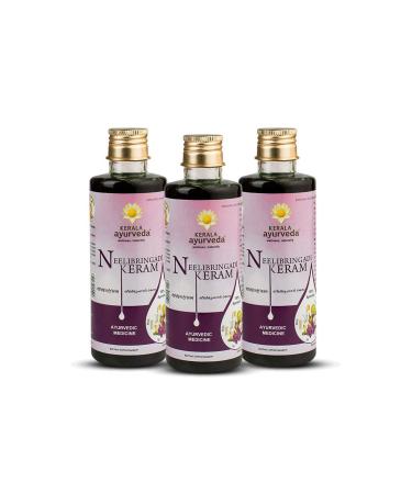 KERALA ayurveda Neelibringadi Keram - Pack of 3