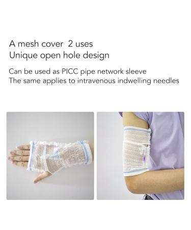 Yosoo PICC Mesh Line Cover Sleeve - Breathable & Soft Elbow Cast Protector for Women | Nursing Sleeve & Bandage Support - International Shipping Available - Buy Online on GoSupps.com