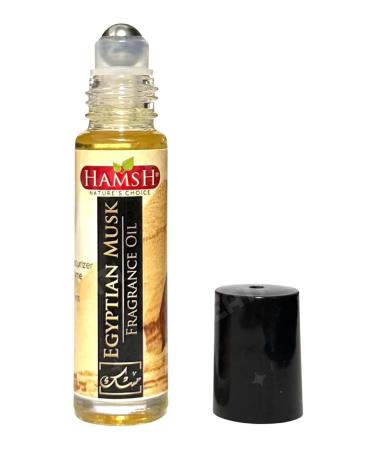 Losolin Egyptian Musk Perfume Oil Roll-On 10ml | Arabian Unisex Fragrance | Long-Lasting Alcohol-Free Musk & Floral Scent | Pure Concentrated Attar Oil in Glass Bottle - Buy Online on GoSupps.com