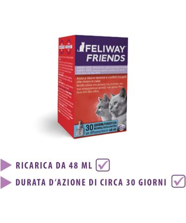 Feliway ADAPTIL Calm - Anti-Stress pour Chats - Recharge - 1 x 48 ML - Buy Online on GoSupps.com