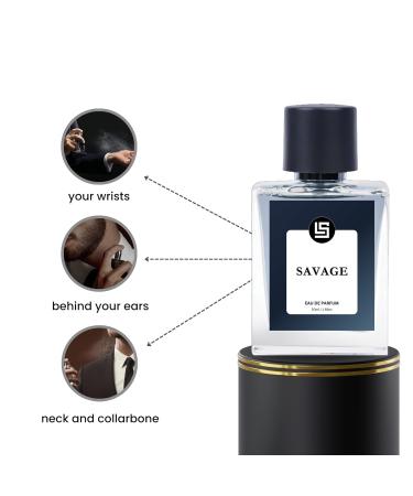 LUX-IFY SCENT Savage Perfume | Fresh & Warm Spicy | Long Lasting Fragrance | Crafted For Men | Luxury Gift Pack | Extrait De Perfume - 50ml - Buy Online on GoSupps.com