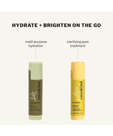 Cocokind Mymatcha All-Over Moisture Stick Lip Balm and Eye Cream for Dry Skin 0.5 Oz NEW Vegan Formula - Buy Online on GoSupps.com
