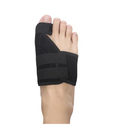 Yasdyri Bunion Corrector Big Toe Straightener for Big Toe Pain Relief and Toe Straightening Bunion Splint for Women and Men Protecting the Big Toe (Black right) right Black - Buy Online on GoSupps.com
