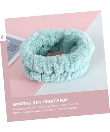 4paires Bracelet De Poignet Peluche De Confortables Pour Spa Et Sports Absorbantes Pour Lavage Visage R utilisables Et Lavables Machine Rose Vert Blanc - Buy Online on GoSupps.com