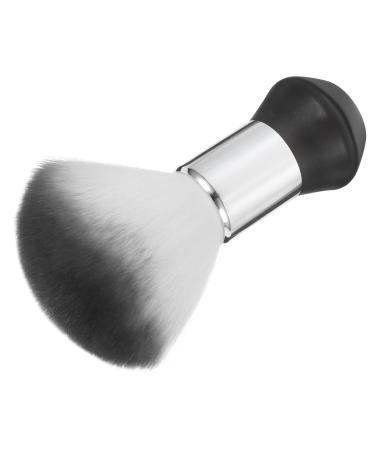 NUSITOU Barber Brush Barber Supplies Barber Neck Duster Neck Brush Neck Duster Brush Barber Duster Brush Haircut Brush Duster Hair Cutting Brush Barber Hair Brush Barbers Brush Hair Duster 14.50X8.50X8.50CM Grey