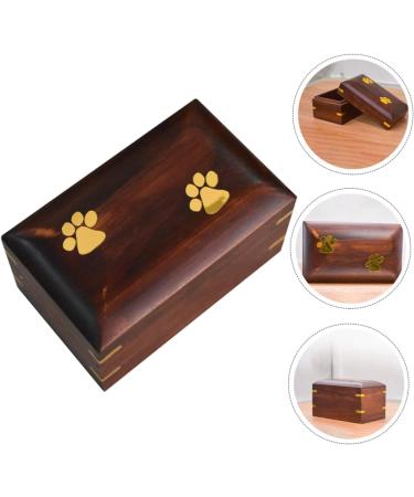 FRCOLOR Pet Urn Cats Urns Wear Resistant Dog Urn Small Cremation Decorative Urns Ornament Container Small Dog Ashes Urn Compact Cat Ashes Urn Cat Urns Glow in The Dark Puppy Wood Ceramics - Buy Online on GoSupps.com