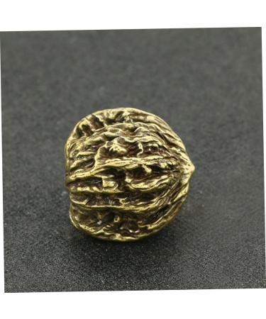 Shop Minkissy Copper Walnut Model Balls - Deep Tissue Massage Decor & Accessories | 2 Pairs of 3.5x3cm Brass Walnut Decor - Buy Online on GoSupps.com