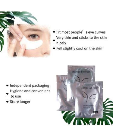 Arison Lashes Eye Gel Pads - 50 Pairs | Lint-Free Under Eye Patches for Individual Eyelash Extensions with Collagen Backing | Beauty Tool for a Flawless Application - Buy Online on GoSupps.com