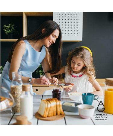 Amber & Gold Authentic Ghee 16oz - Keto, Paleo & Gluten Free - Healthy Snacks, Coffee Creamer & Cooking - Buy Online on GoSupps.com