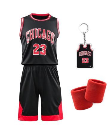 Pardofelis basketball jersey for boys quickly drying basketball jersey and shorts with Wrist Wraps sleeveless basketball suit set for training and games high -quality basketball clothing 28 black