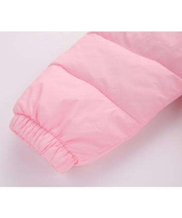 Happy Cherry Baby Toddler Hooded Romper Footie Pajamas - Bear Pink, 6-12 Months - Buy Online on GoSupps.com