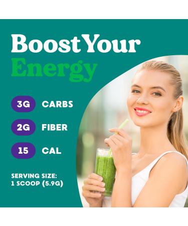 Blossom Nutrition Greens Powder: Probiotic & Digestive Enzyme Mix for Women - Bloating Relief & Superfoods - Licorice Root - 30 Days - Buy Online on GoSupps.com