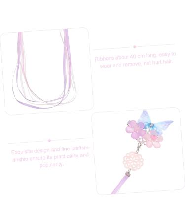 minkissy 2 Pairs Hanfu Headwear Cute Hair Accessories Kanzashi Hair Clip Hair Clips for Kimono Hair Pin Kimono Hair Clip Side Clamp Hair Clip Kids Decor Miss Metal Acrylic Girl Purple China - Buy Online on GoSupps.com