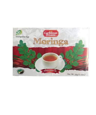 Caribbean Dreams Moringa Tea 6 x 20 s