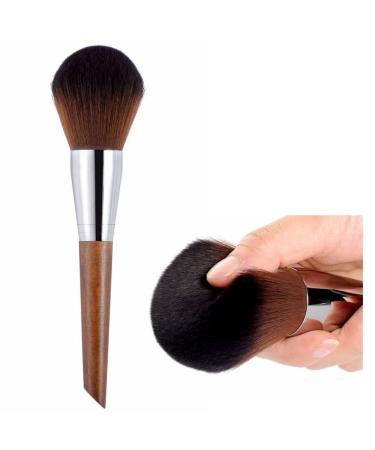 CLOTHOBEAUTY Premium Synthetic Kabuki Makeup Brush Kit, Incredible Soft, X-Large Powder Blush Bronzer Brush