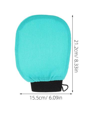 FRCOLOR Exfoliating Glove for Face & Body - Dead Skin Remover Mitt & Body Scrubber (Green) - Best International Shipping - Buy Online on GoSupps.com