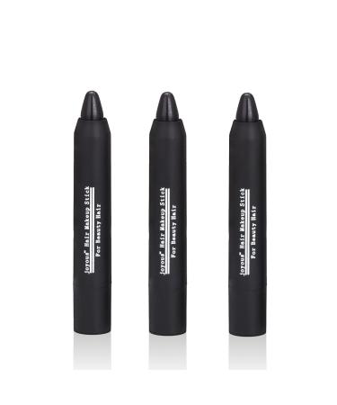 Professional Temporary Hair Chalk Pen - Non-toxic, No Mess Hair Dye - Black Color - 3 Packs/Set - Buy Online on GoSupps.com