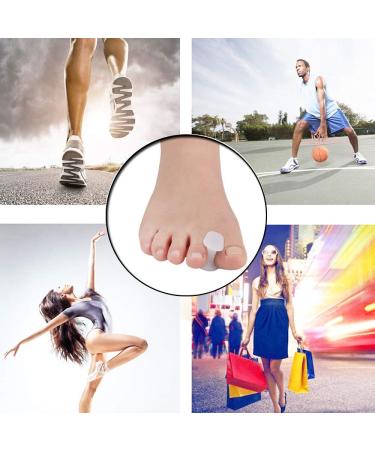 10 Pieces Gel Toe Bunion Toe Spacers Toe Corrector and Straightener Orthotics for Bunion Overlapping Toes  Bunion Toe Pain Relief - (L Size) - Buy Online on GoSupps.com