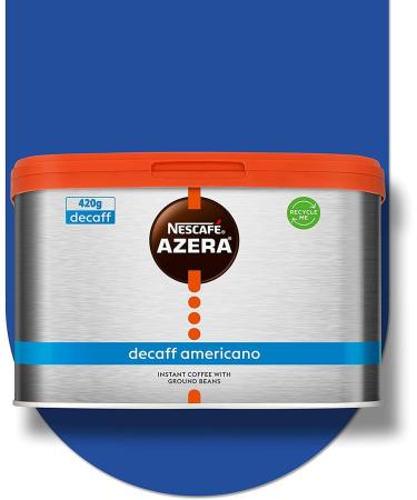 NESCAFE Azera Americano Instant Coffee Bundle: 500g Tin and 420g Decaf Tin - Buy Online on GoSupps.com