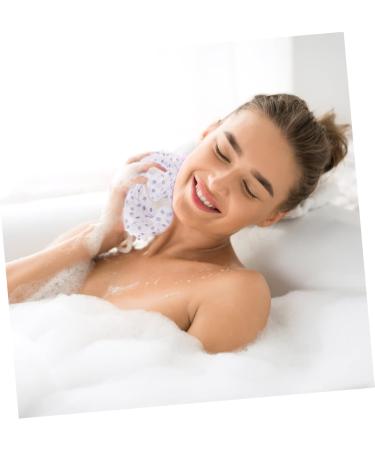 NOLITOY 4 Pcs Bath Ball & Loofah Set - Exfoliating Shower Scrubber for Body Skin Cleaning | Ideal Bath Tool for a Refreshing Clean - Buy Online on GoSupps.com