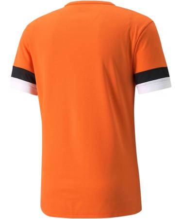 PUMA Unisex Baby Teamrise Jersey Jr T-Shirt 164 - Gold & Poppy | Shop Stylish Infant Apparel Online - Buy Online on GoSupps.com