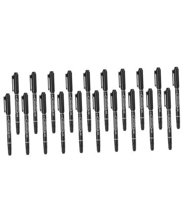 NOLITOY 20 Pcs Eyebrow Marker Pen Cosmetic Liner Pen Marker Pens Plastic Make up Drawing Tool