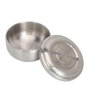 Saluaqui Facial Mask Mixing Bowl with Lid 304 Stainless Steel Mixing Bowl for Facial Mask Mud Mask and Other Skincare Products