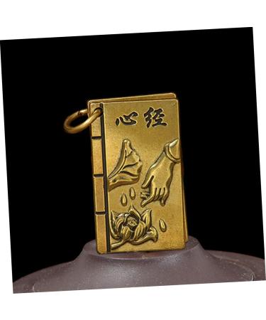 COHEALI 3pcs Key Chain Pendant Car Key Chain Zen Pendant Retro Amulet Pendants Ornaments Men and Women Brass - Buy Online on GoSupps.com