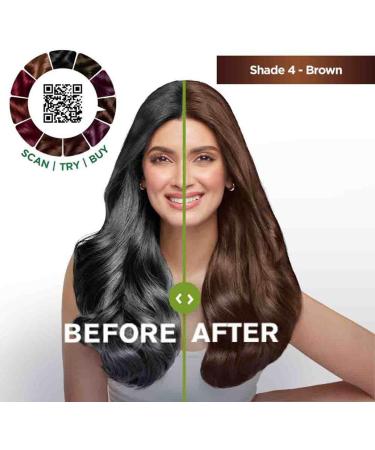Garnier Color Naturals Cr me hair color Shade 4 Brown 70ml + 60g - Buy Online on GoSupps.com