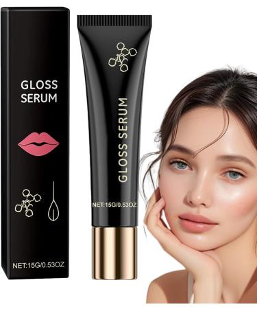 Lip Balm 2025 New Upgrade Molled Lip Filling Serum 15g Boosting Serum Long Lasting Moisture Barrier Moisturizing and Nourishing Formula for Night Day Birthday Winter Overnight Morning Party - Buy Online on GoSupps.com