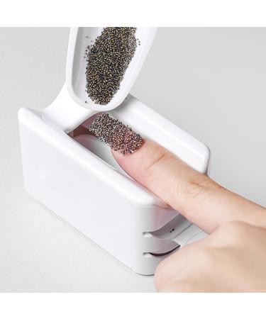 Plateau de recyclage portable 2 en 1 pour le - Bo te de rangement de poudre de trempage r utilisable - Plateau de poudre pour ongles compact - Buy Online on GoSupps.com