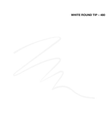 Sally Hansen Nail Art Pens - White Round Tip - 480 - 0.04 fl oz - Buy Online on GoSupps.com