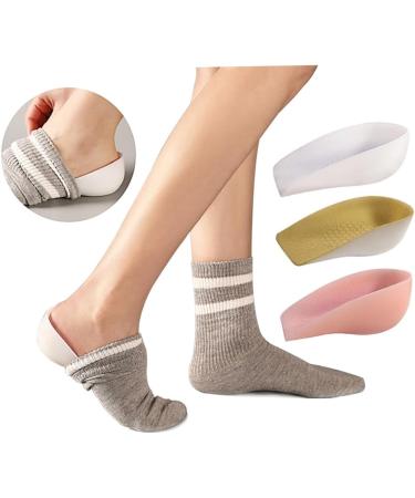 NOLITOY Heel Inserts for Height Increase - 2 Pairs Elevator Insoles & Heel Support Pads for Men & Women - Comfort & Lift in Pink - Buy Online on GoSupps.com