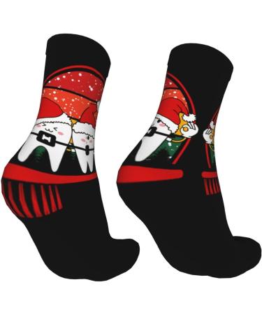 I M Friends With The Tooth Fairy Sock Thickened Stylish Thermal Socks Soft Non Slip for Men Women 12 Inch Socks Style 8 One Size - Buy Online on GoSupps.com