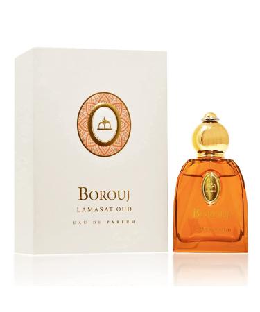 Dumont BOROUJ LAMASAT OUD - 85ml Travel Size - Arabic Inspired Unisex Perfume for Men & Women - Musky Woody & Oriental Fragrance - Long Lasting Cologne Mist & Body Spray - for Him & Her