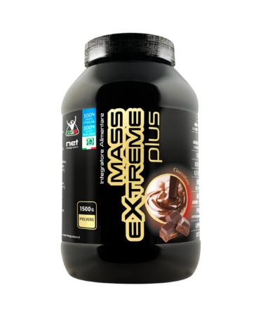 MOLDES srl Net Integratori Mass Extreme Plus Chocolate 1500g
