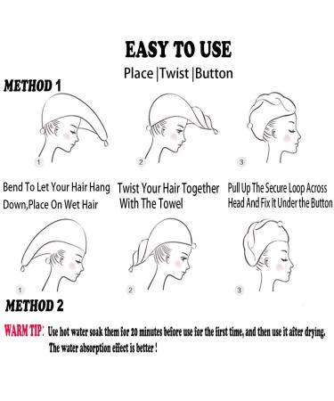 ELLEWIN Kids Microfiber Hair Towel Wrap - 2 Pack Mermaid Galaxy for Quick Drying & Anti-Frizz - Perfect Mother's Day Gift! - Buy Online on GoSupps.com