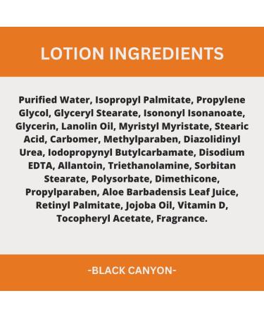 Black Canyon Caramel Pumpkin Scented Body Lotion with Lanolin and Jojoba Oil 12 Oz - Buy Online on GoSupps.com