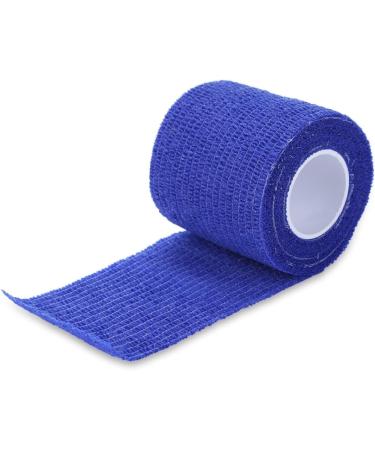 Tattoo Self Adhesive Elastic 5CM Wide Sports Tennis Elbow Bandage Nail Tapes Finger Protection Wrap Blue. - Buy Online on GoSupps.com