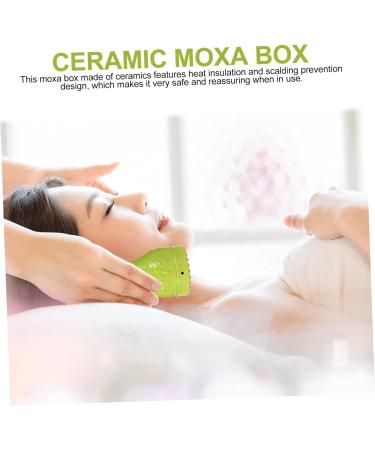 Frcolor Ceramic Moxibus Box Set - Ergonomic Moxibustion Tools for Hair Health & Massage - International Shipping - Buy Online on GoSupps.com