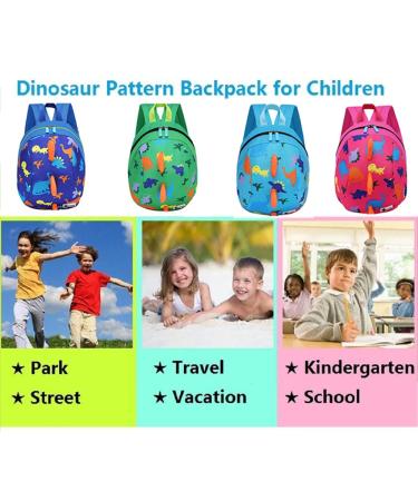 DB Dinosaur Toddler mini backpack with leash children Kids baby harness bookbag (Deep Blue) - Buy Online on GoSupps.com