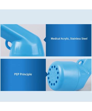 Breathing Lung Exerciser Breathing Exercise Device Breathing Lung Recovery Exerciser Trainer Lung Expansion Mucus Relief Handheld Breathing Trainer Lung Exercise Device (Royalblue) - Buy Online on GoSupps.com