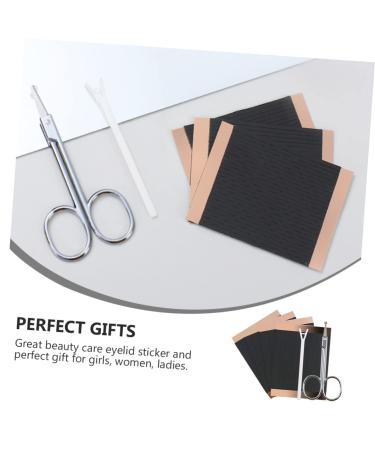 Ipetboom 1 Set Beauty Stickers Invisible Double Eyelid Sticker Beautify Eye Stickers Eye Lid Lifters Tape Double Sided Boobtape Eyeliner Beauty Scissors Woman Cosmetic Fiber Strip - Buy Online on GoSupps.com