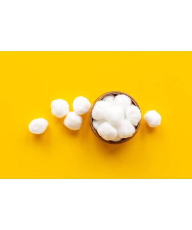 DecorRack 300 Small Cotton Balls - 100% Natural Cotton for Makeup, Nail Polish Removal, Oil Lotion, Powder - Soft, Absorbent Multi-Purpose Balls (300 Count) - Buy Online on GoSupps.com