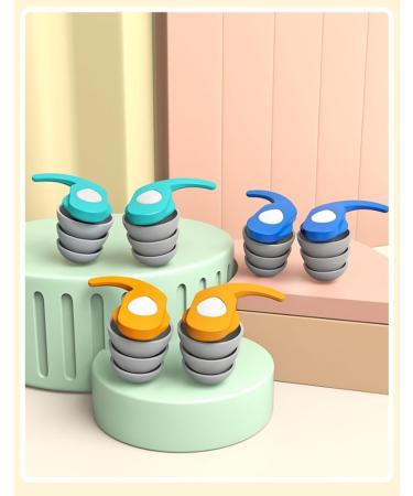 MEIBAOGE 1 Pair Ear Plugs Soft Silicone Noise Reducing Reusable Earplugs for Sleeping Work Studying Travel Concert Snoring - Buy Online on GoSupps.com