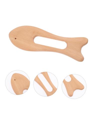 FRCOLOR 2pcs Fish-Shaped Scraping Board - Wooden Facial & Body Massage Tool for Chinese Scraping Therapy - Buy Online on GoSupps.com