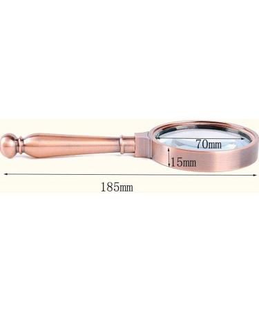 Professional Handheld Magnifier Handle Magnifier Reading for Reading Book Inspection Coins Rocks Map Full of Stars - Buy Online on GoSupps.com
